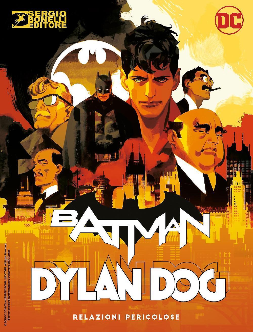 Fumetti DYLAN DOG e BATMAN Numero 0 1 2 3 Cover Variant Relazioni Pericolose DC - Image 10