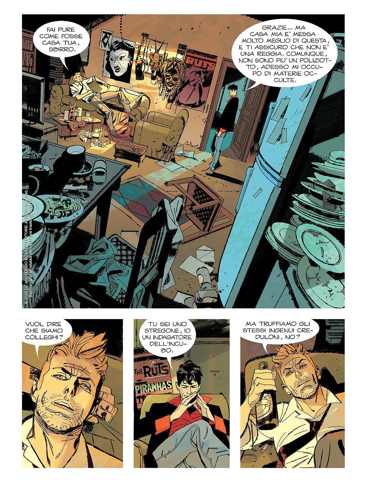 Fumetti DYLAN DOG e BATMAN Numero 0 1 2 3 Cover Variant Relazioni Pericolose DC - Image 18