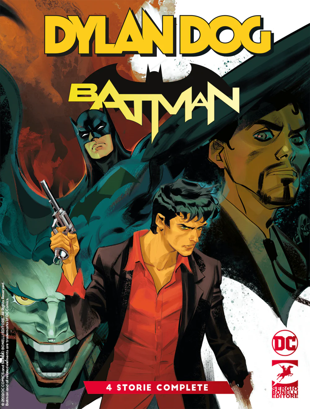Fumetti DYLAN DOG e BATMAN Numero 0 1 2 3 Cover Variant Relazioni Pericolose DC - Image 4