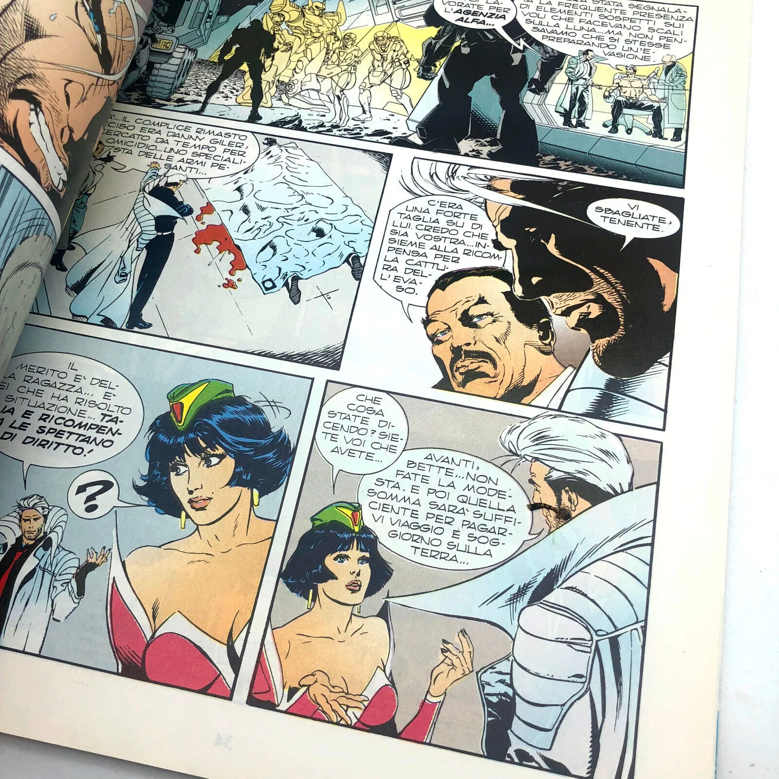 Fumetti NATHAN NEVER Gigante Speciale Raro Best Comics Art n. 24 Prima Edizione - Image 3