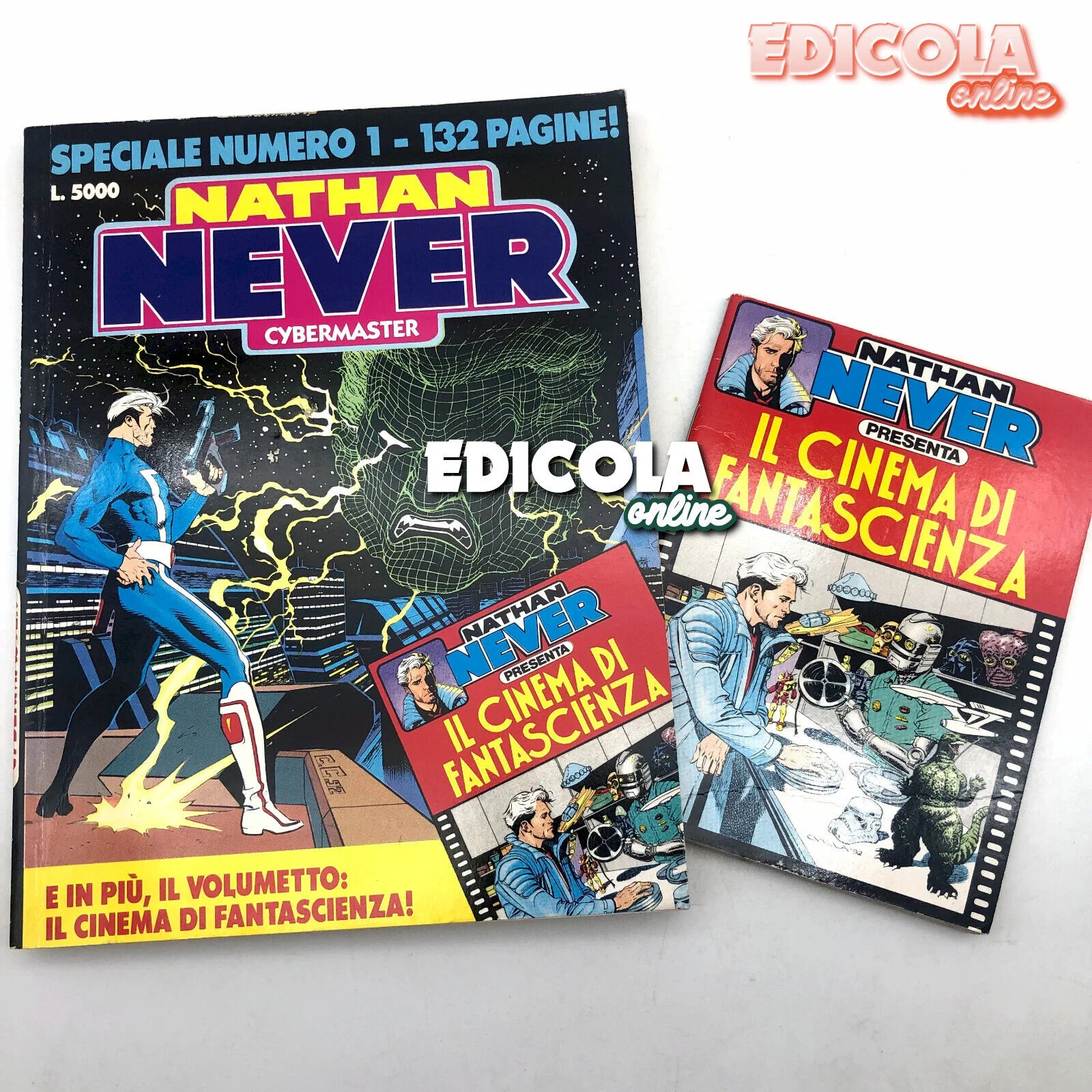 Fumetti NATHAN NEVER Numero Speciale con Volumetti di Legs Weaver - Image 5