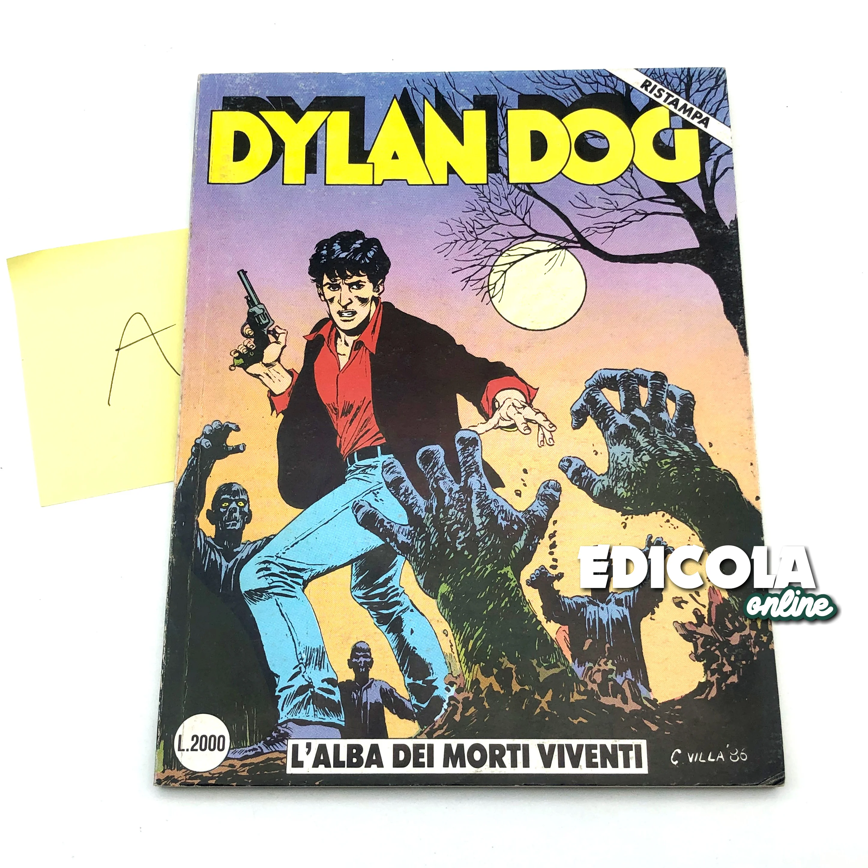 Fumetto di DYLAN DOG n. 1 L'Alba dei morti viventi (Ristampa) - Image 3
