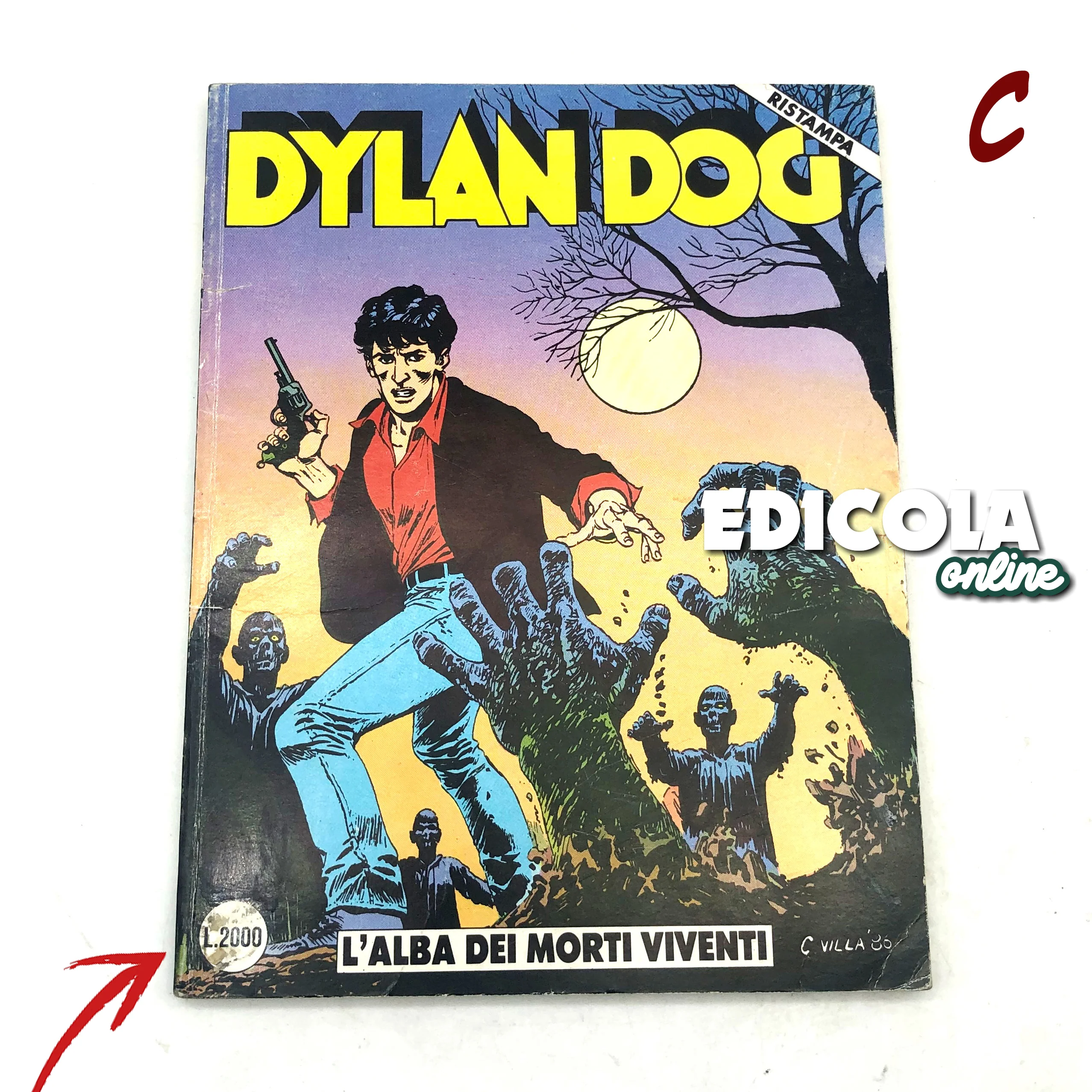 Fumetto di DYLAN DOG n. 1 L'Alba dei morti viventi (Ristampa) - Image 6