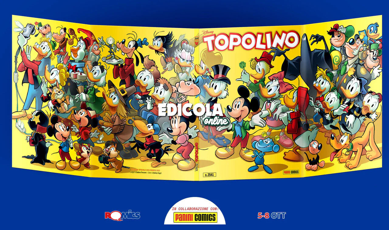 Fumetto di TOPOLINO libretto n. 3541 da Collezione Variant Cover ROMICS 2023 - Image 5