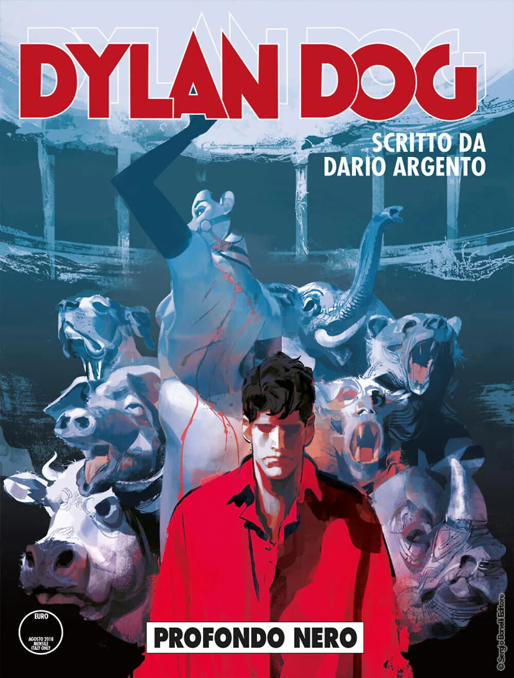 Fumetto DYLAN DOG 383 PROFONDO NERO di DARIO ARGENTO 1 Prima Edizione Originale - Image 3
