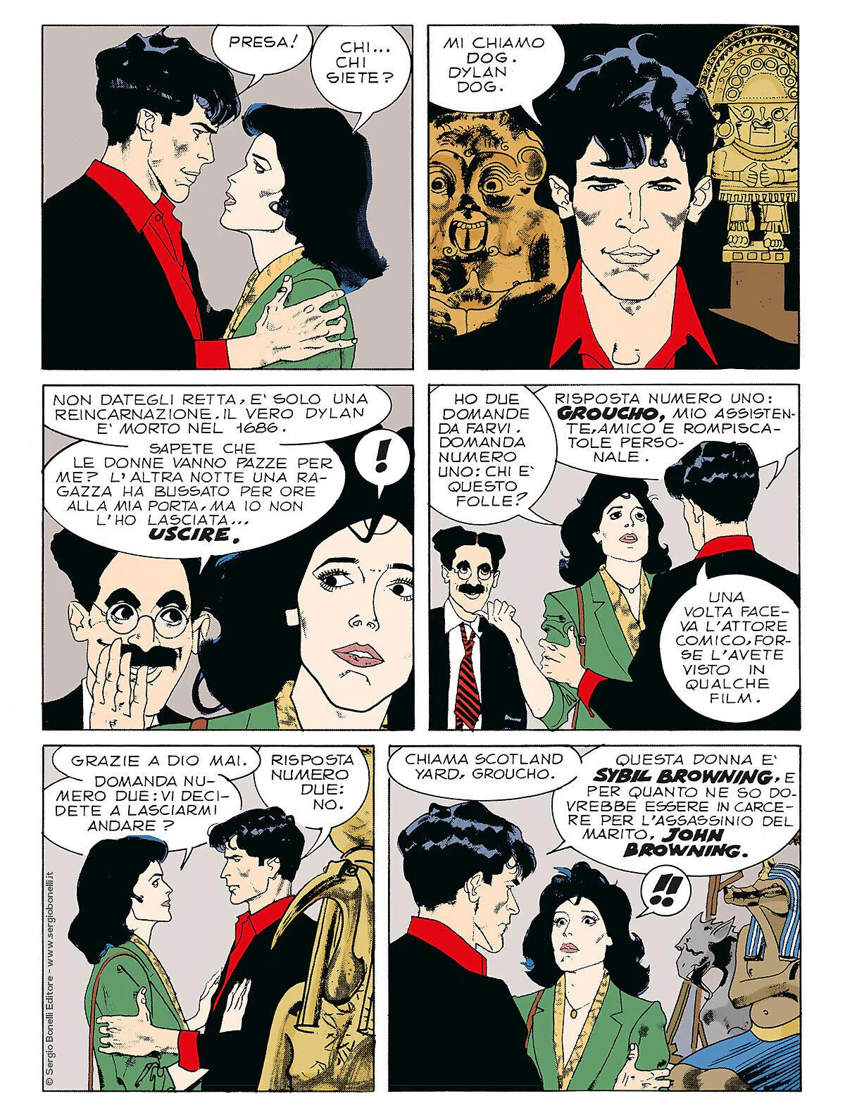 Fumetto Ristampa a colori di DYLAN DOG numero n. 1 L'Alba dei Morti Viventi +421 - Image 7