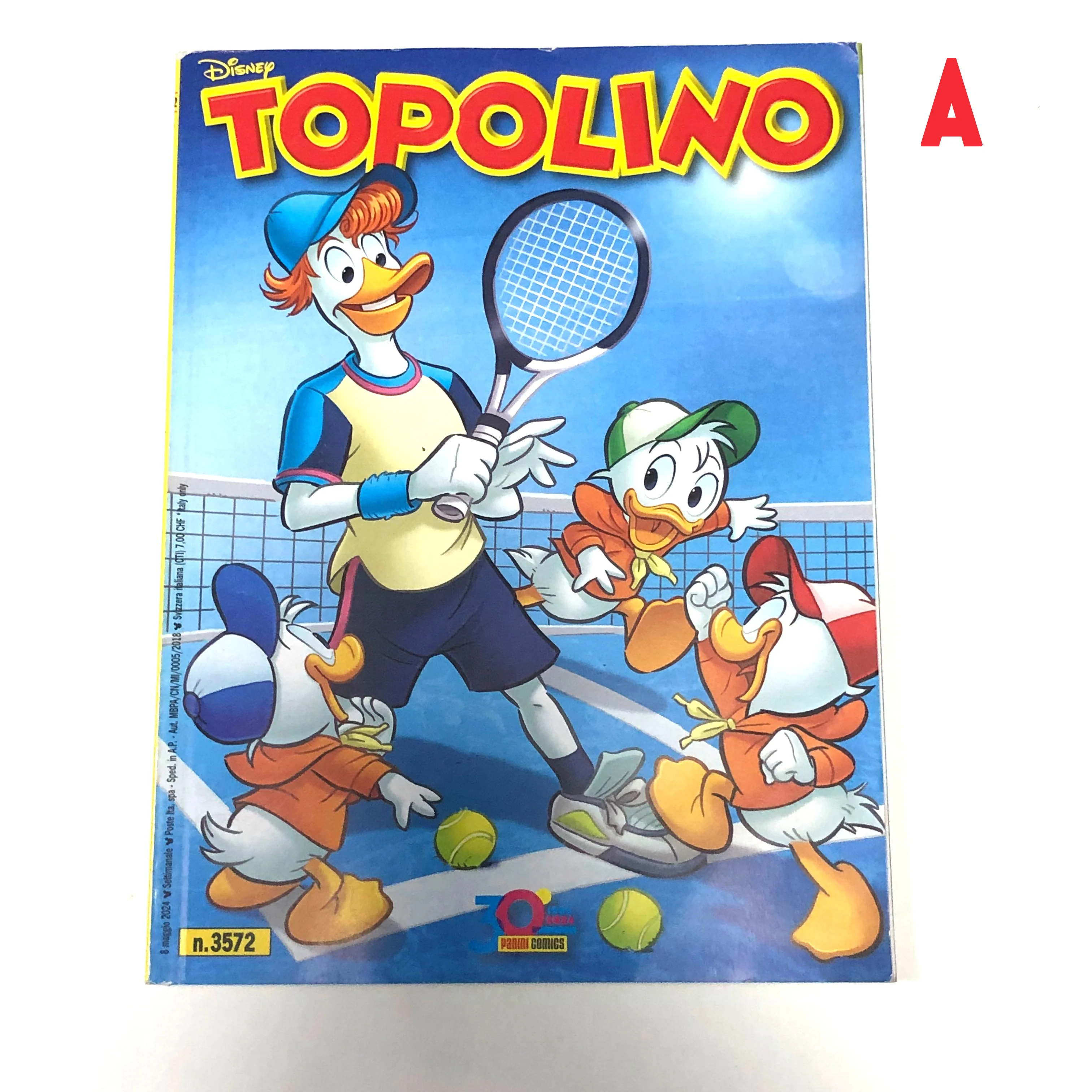 Fumetto TOPOLINO libretto n. 3572 da Collezione Cover dedicata a Jannik Sinner - Image 11