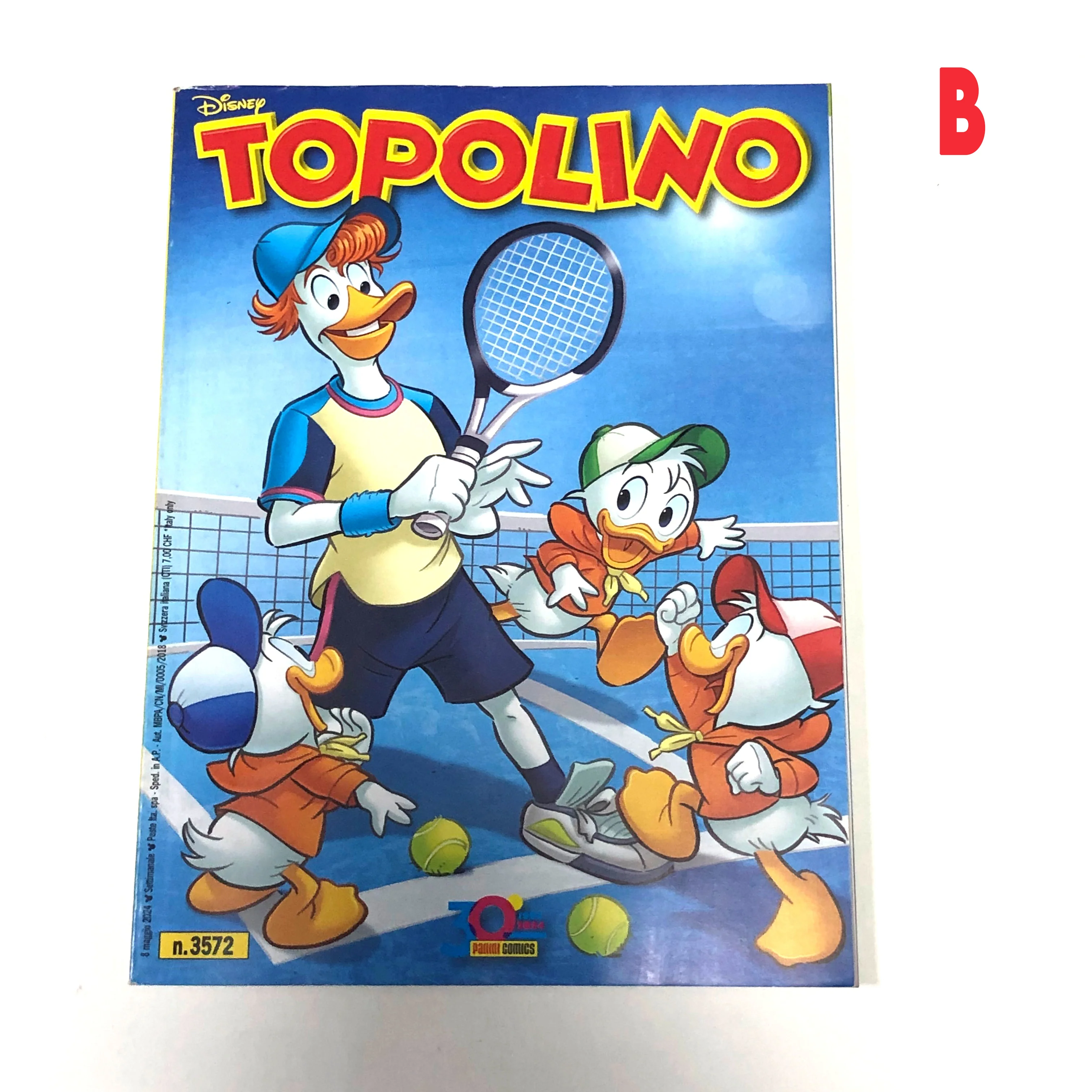 Fumetto TOPOLINO libretto n. 3572 da Collezione Cover dedicata a Jannik Sinner - Image 12