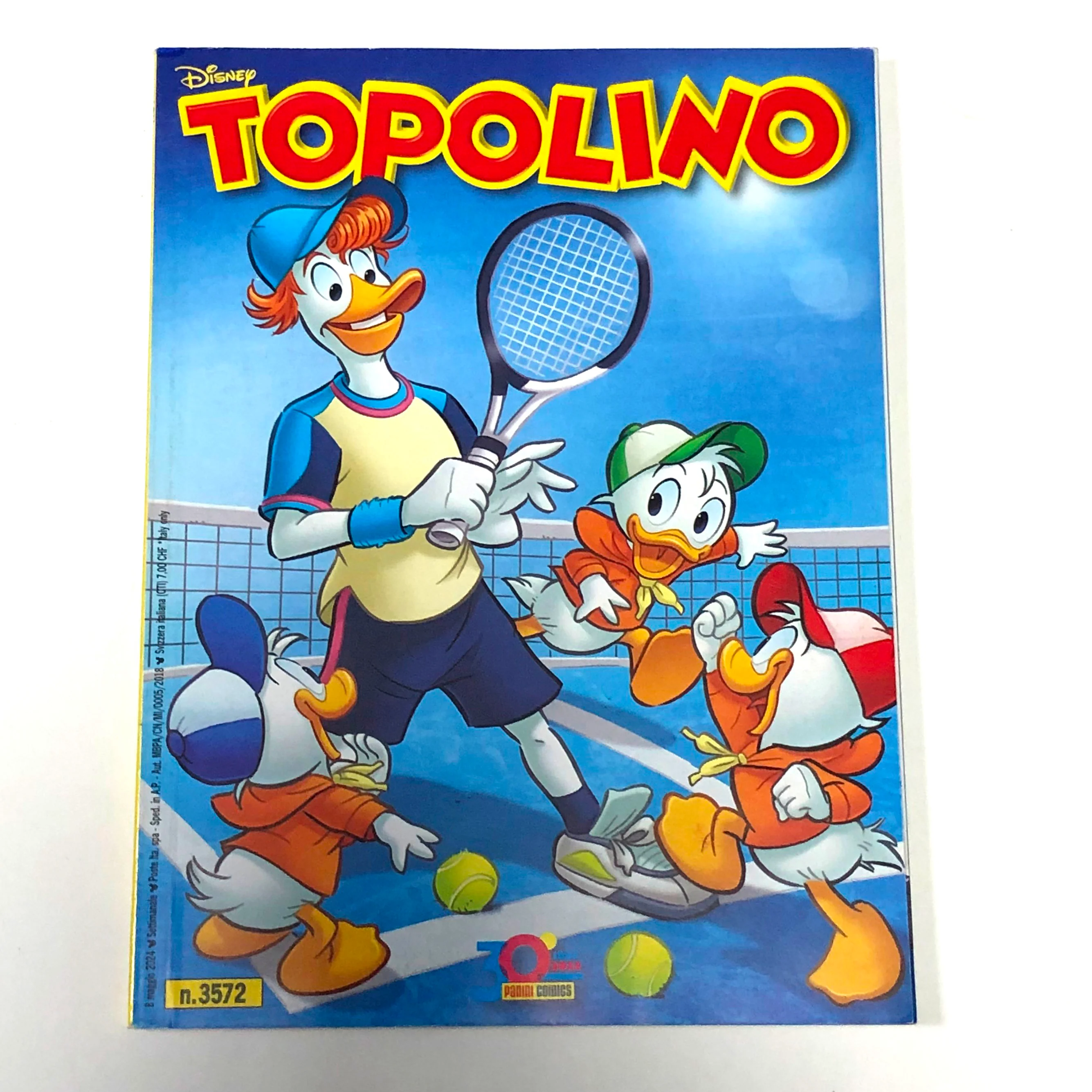 Fumetto TOPOLINO libretto n. 3572 da Collezione Cover dedicata a Jannik Sinner - Image 13
