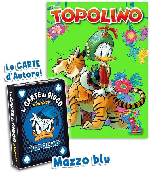 Fumetto TOPOLINO Sigillato Edicola da Collezione + 2x Mazzo di carte Blisterato - Image 4
