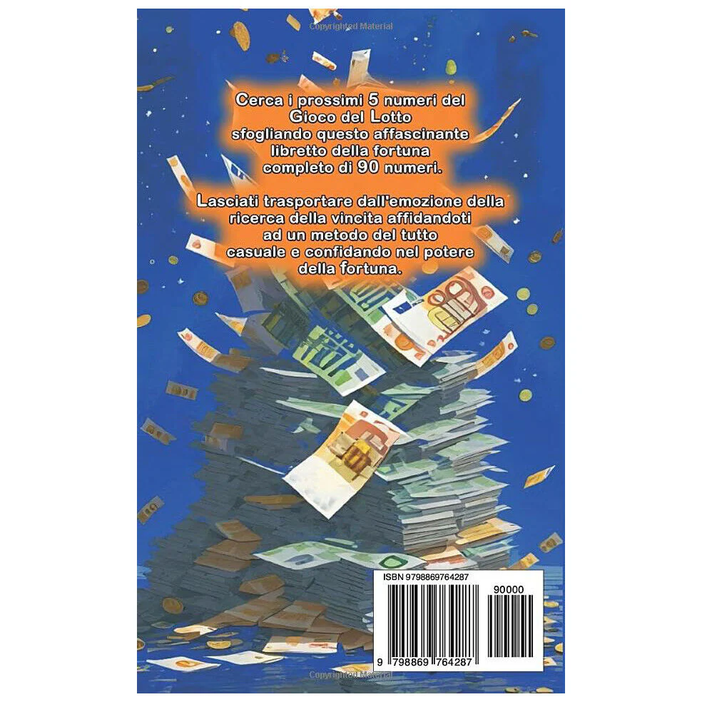 Libro della Fortuna: Contiene i prossimi 5 numeri per vincere al Gioco del Lotto - Image 3