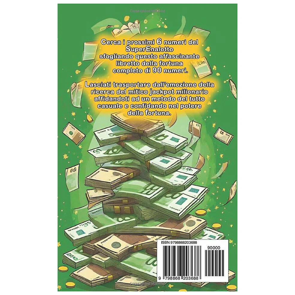Libro della Fortuna: Contiene i prossimi 6 numeri per vincere al Superenalotto - Image 3