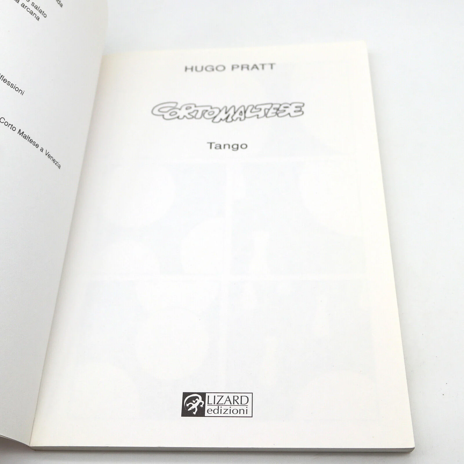 Libro Fumetti CORTO MALTESE di HUGO PRATT Tascabili Lizard Originale (Usati) - Image 21