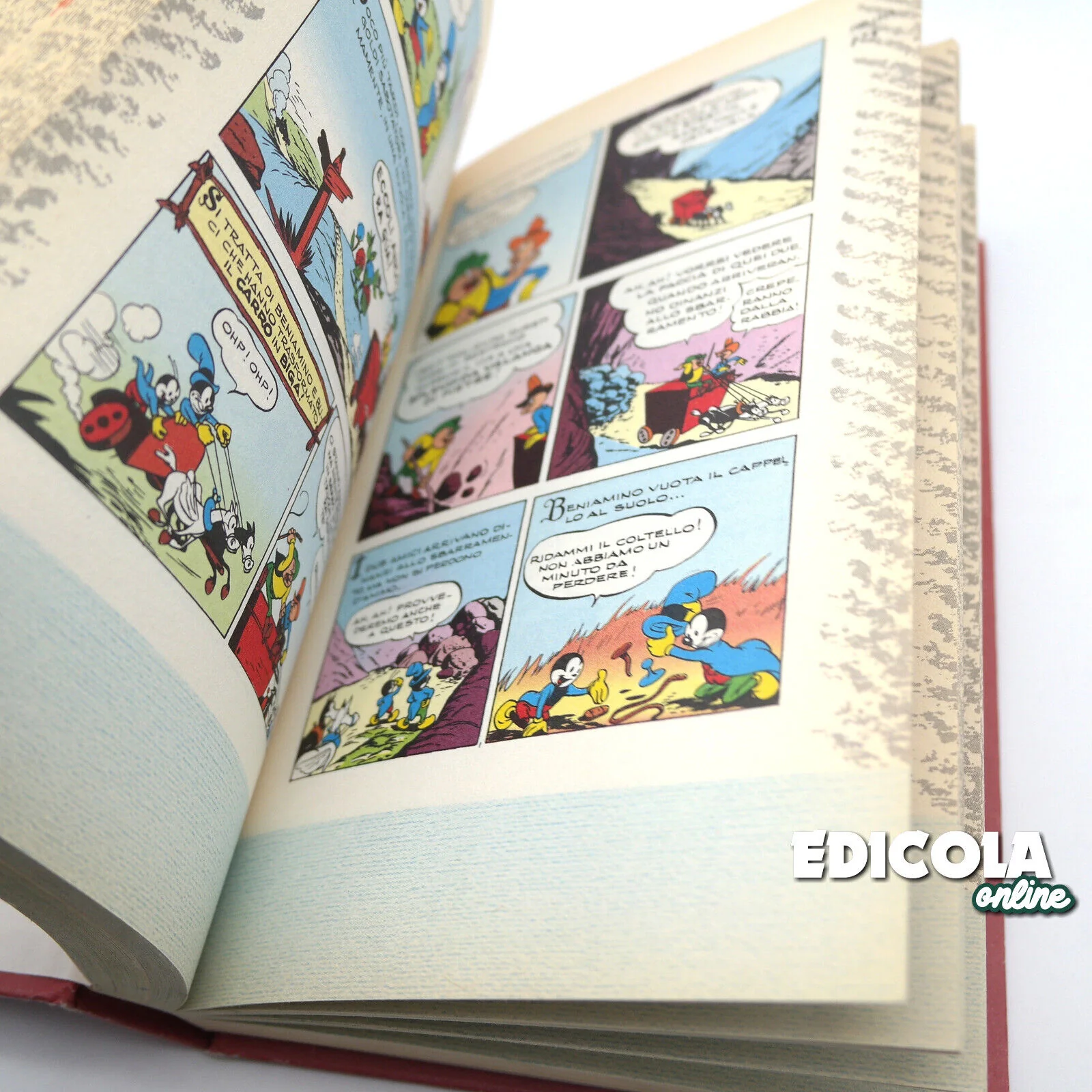 Libro TOP1949 Fumetto TOPOLINO da Collezione Copertina Rigida Vintage Raro - Image 5