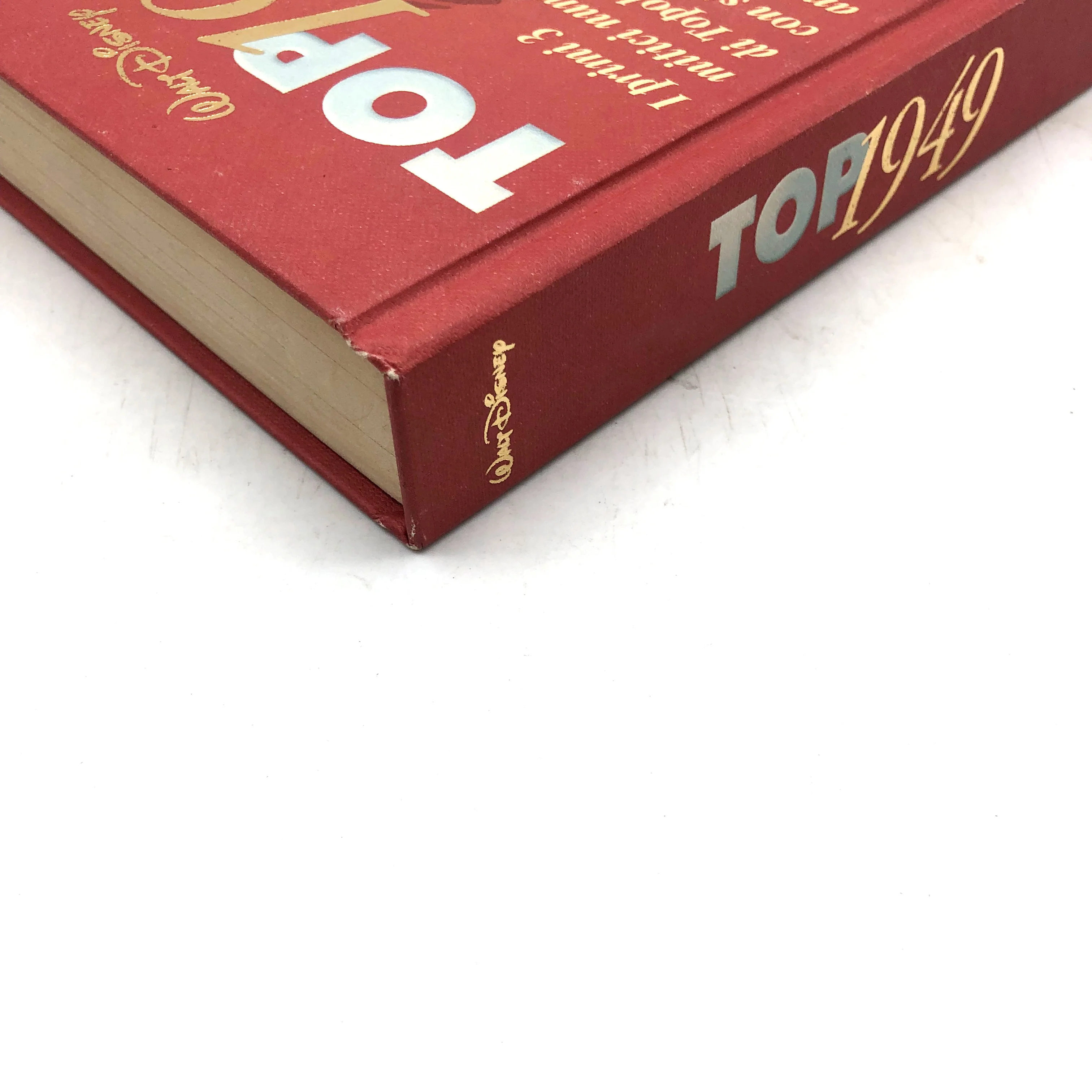 Libro TOP1949 Fumetto TOPOLINO da Collezione Copertina Rigida Vintage Raro - Image 8