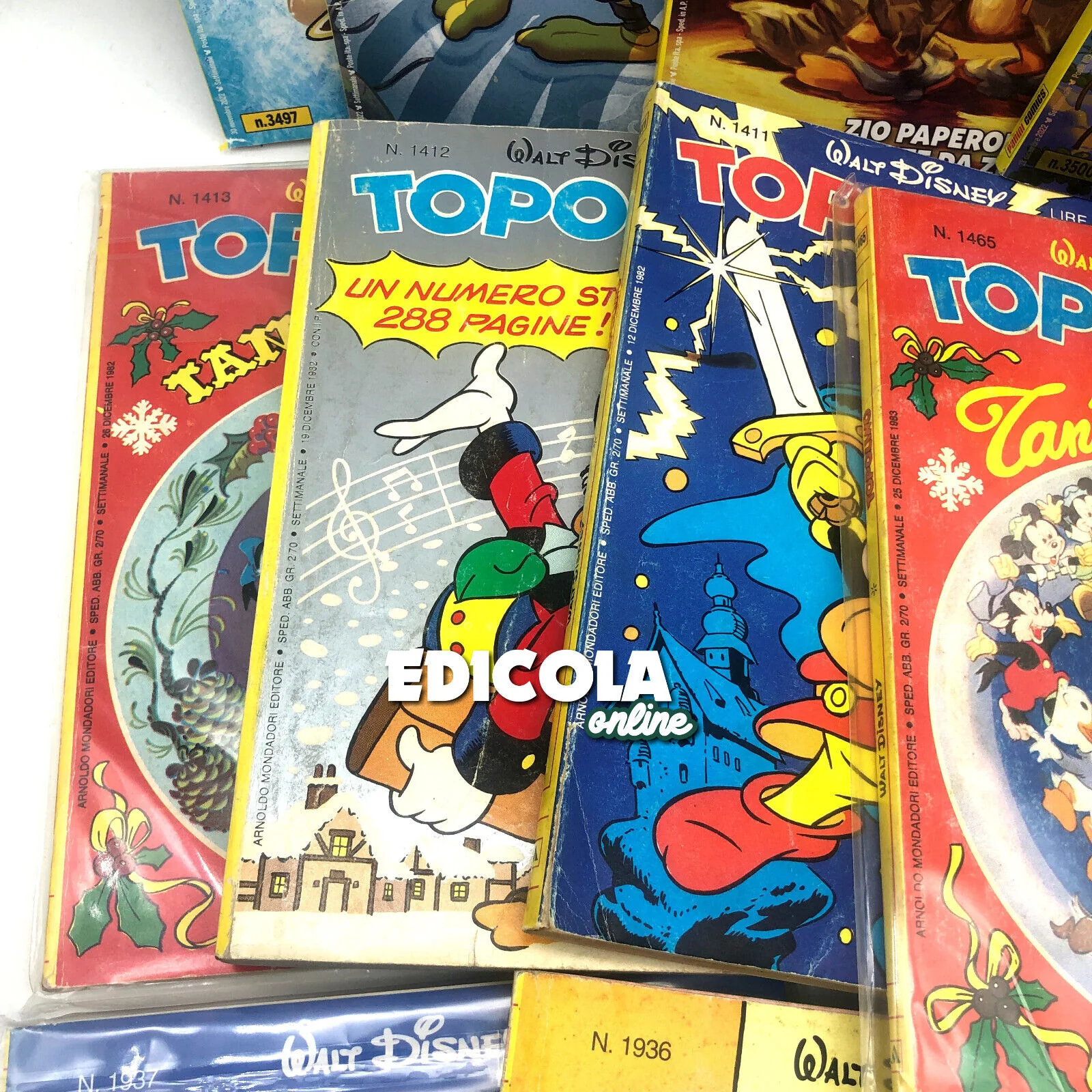 Lotto 12 Fumetti Saga Completa di TOPOLINO e la SPADA di GHIACCIO usati libretto - Image 4