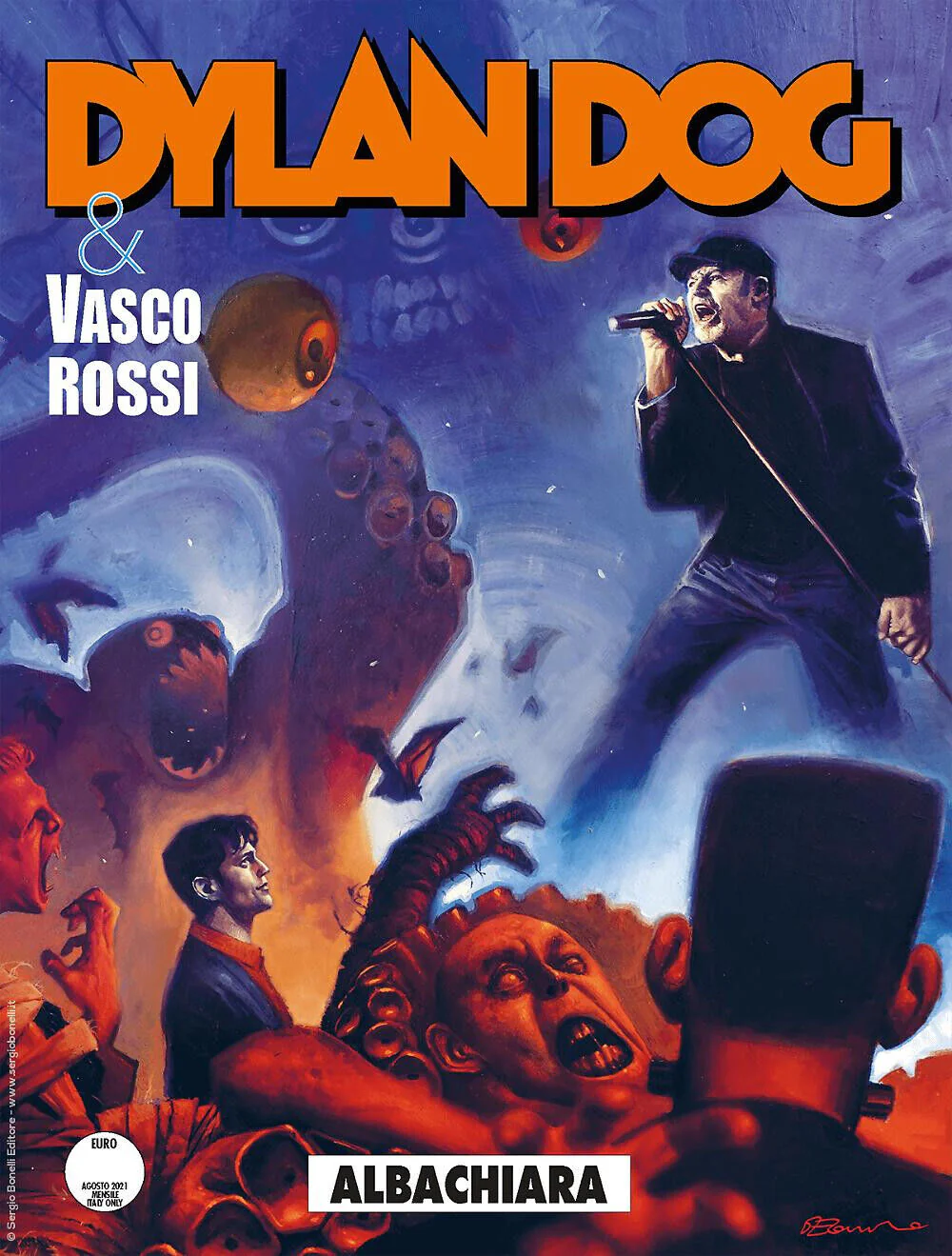 Lotto 4 Fumetti di DYLAN DOG e VASCO ROSSI Serie Completa 1 Prima Edizione Raro - Image 11
