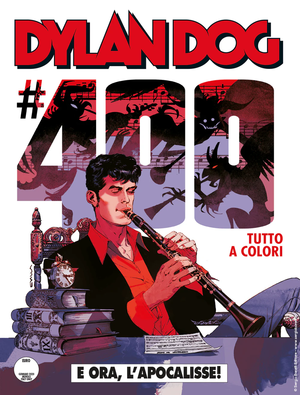Lotto 4 Fumetti di DYLAN DOG numero n. 400 Serie Completa 1 Prima Edizione Raro - Image 5