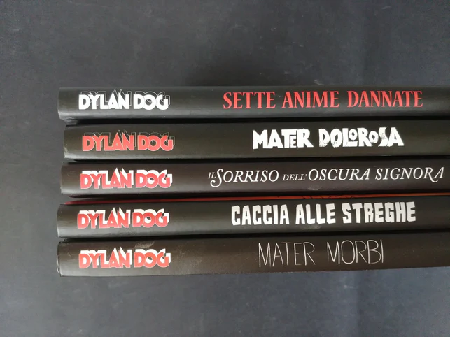 Lotto 5 Fumetti Cartonati di DYLAN DOG Collezione Completa Bao Gigante Variant - Image 10