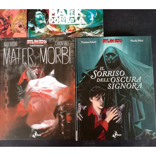 Lotto 5 Fumetti Cartonati di DYLAN DOG Collezione Completa Bao Gigante Variant - Image 3