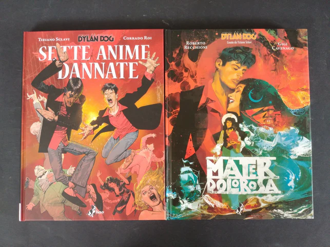 Lotto 5 Fumetti Cartonati di DYLAN DOG Collezione Completa Bao Gigante Variant - Image 4