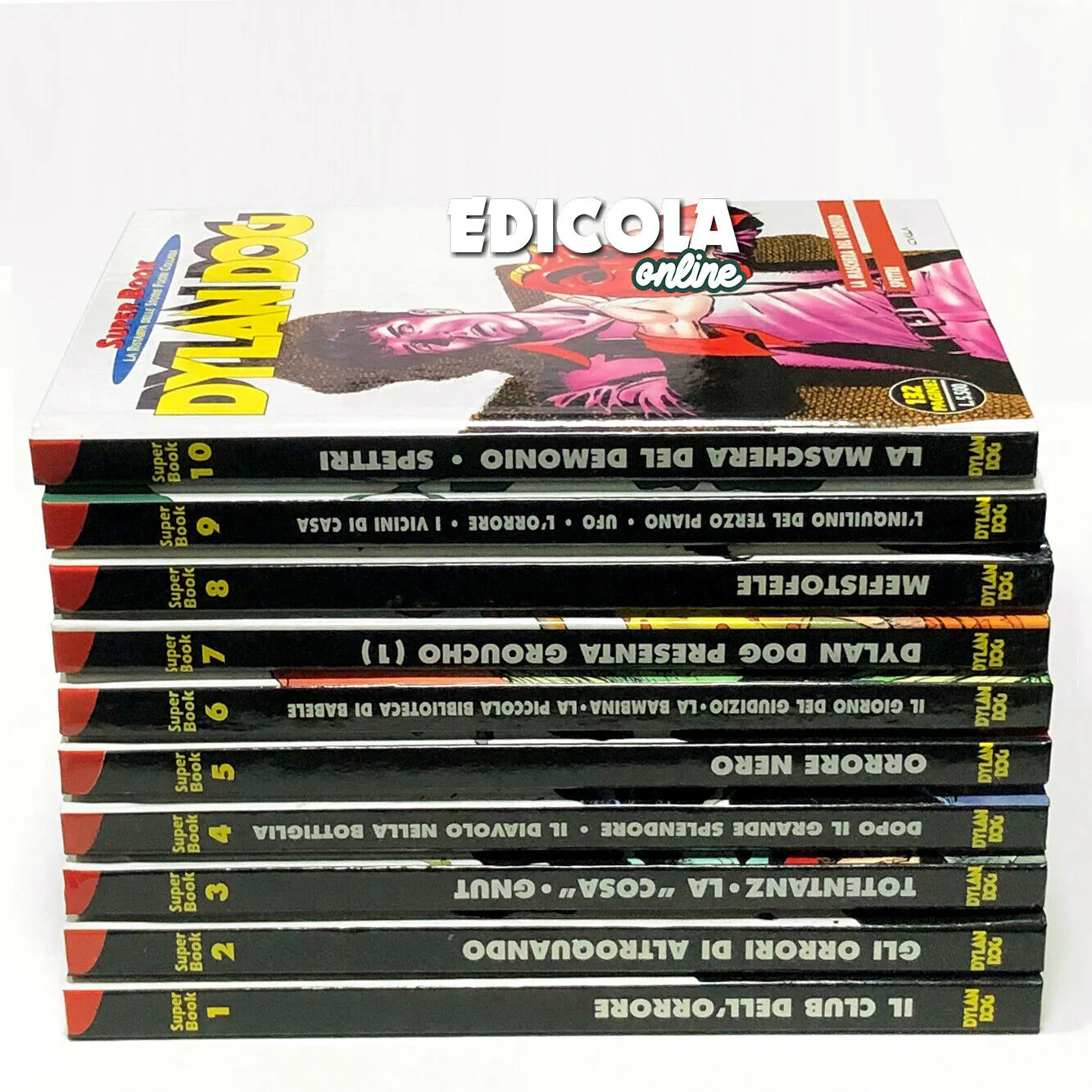Lotto di Fumetti DYLAN DOG SUPER BOOK Fuori Serie Cartonata sequenza Completa - Image 5