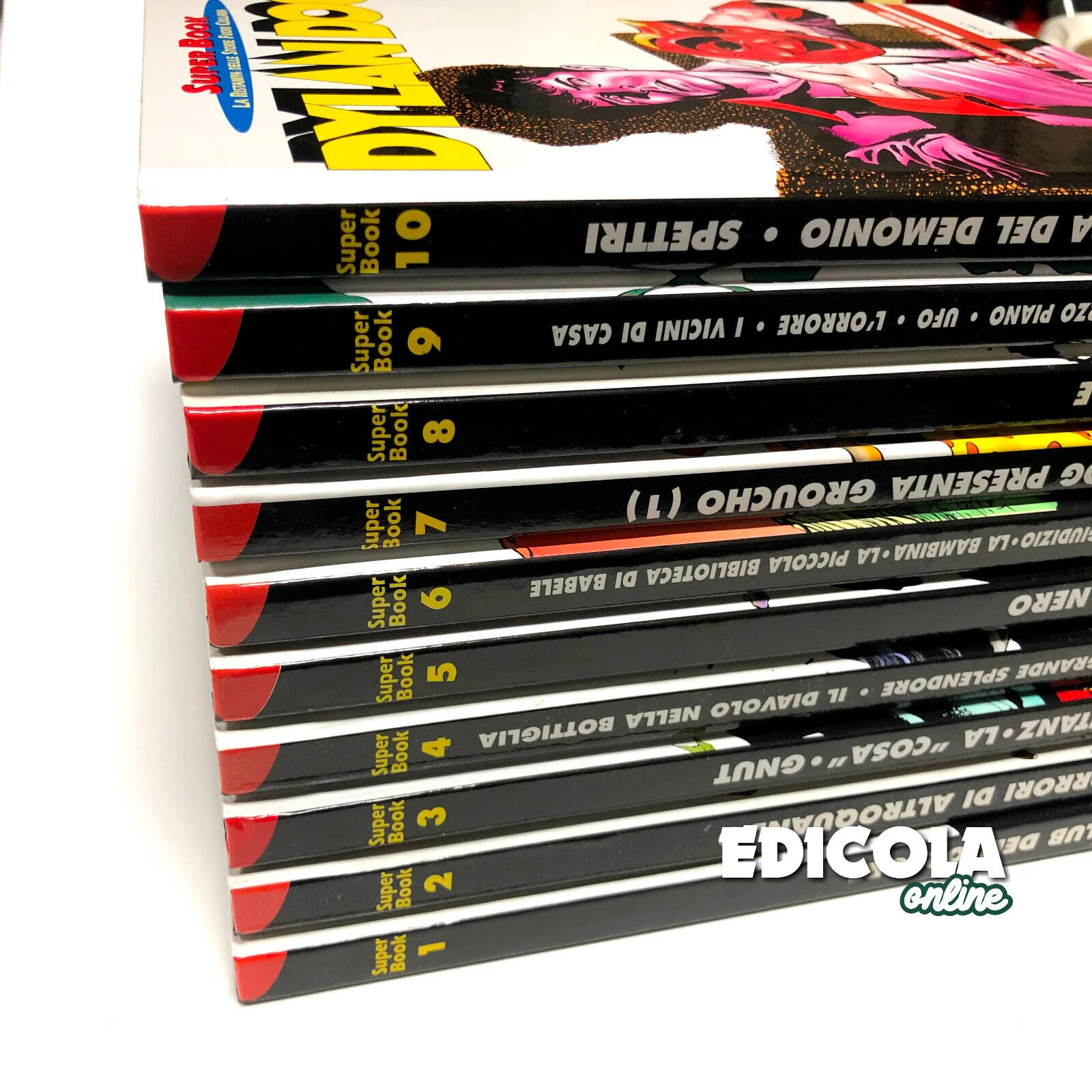 Lotto di Fumetti DYLAN DOG SUPER BOOK Fuori Serie Cartonata sequenza Completa - Image 7