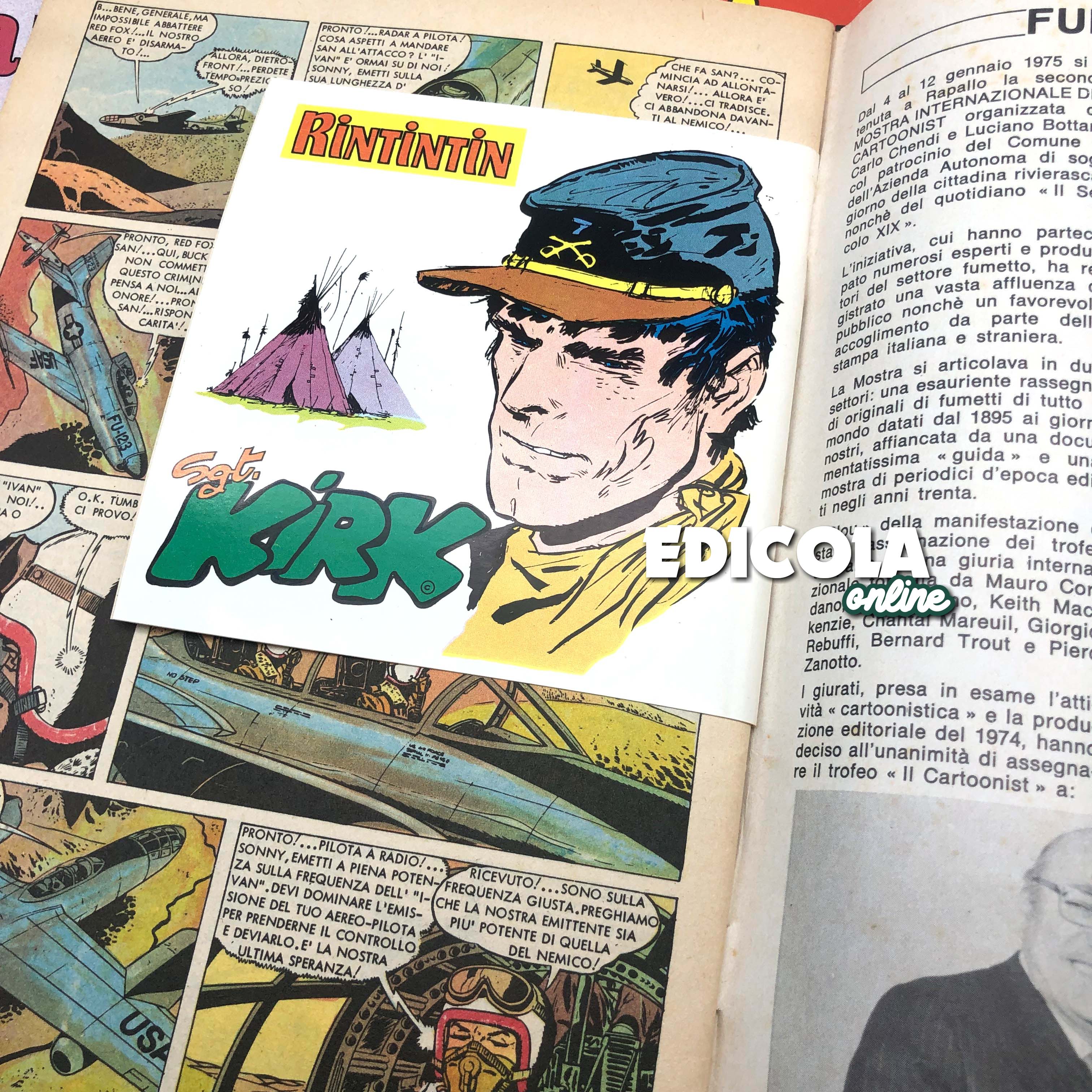 Lotto Fumetti Sgt. Sergente KIRK di HUGO PRATT Originale Vintage - Image 16