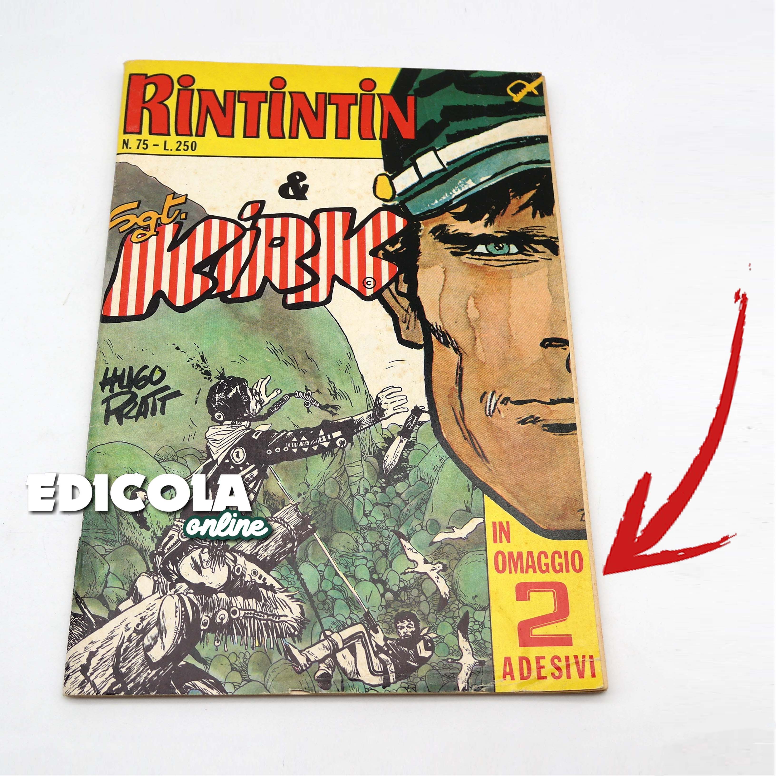 Lotto Fumetti Sgt. Sergente KIRK di HUGO PRATT Originale Vintage - Image 17