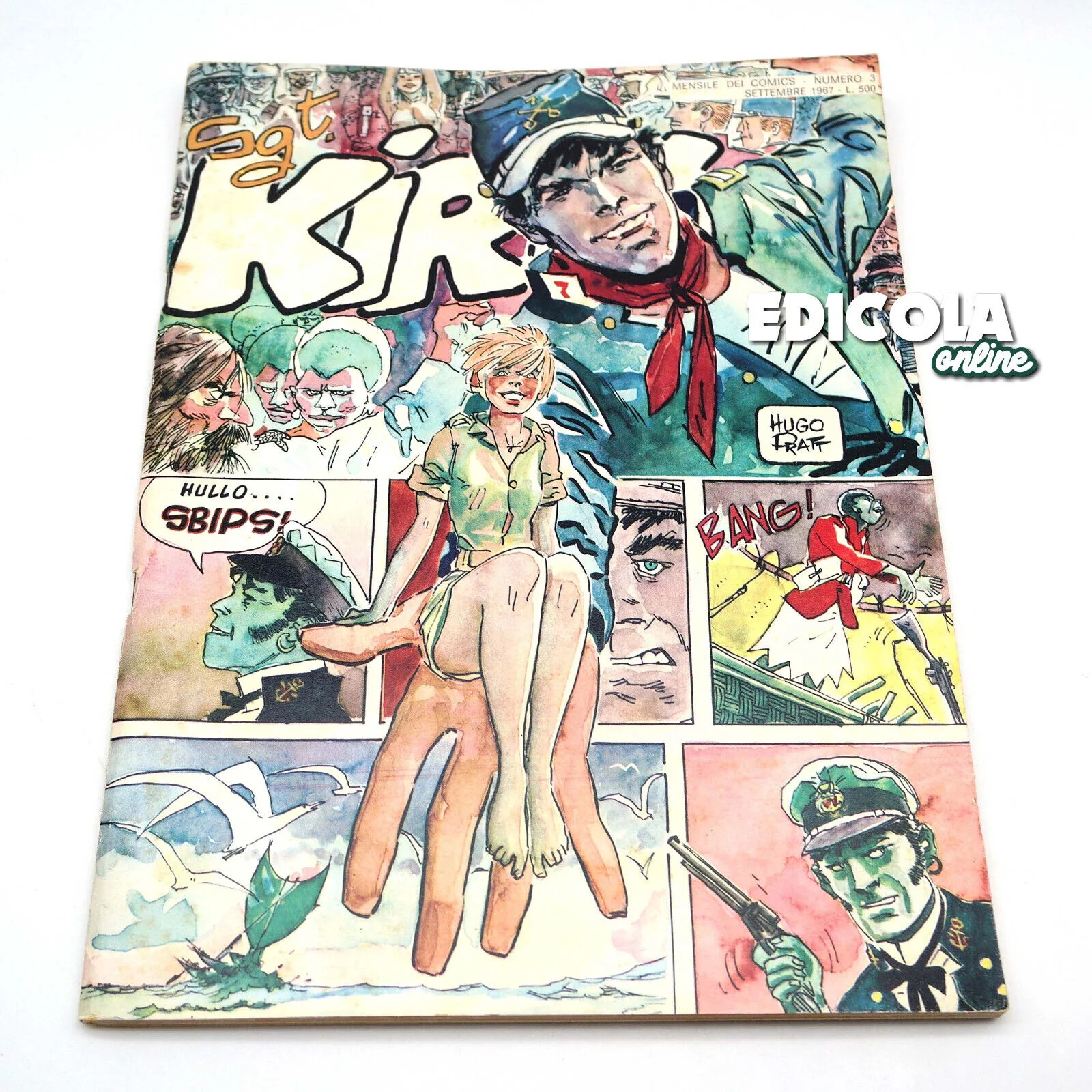Lotto Fumetti Sgt. Sergente KIRK di HUGO PRATT Originale Vintage - Image 3