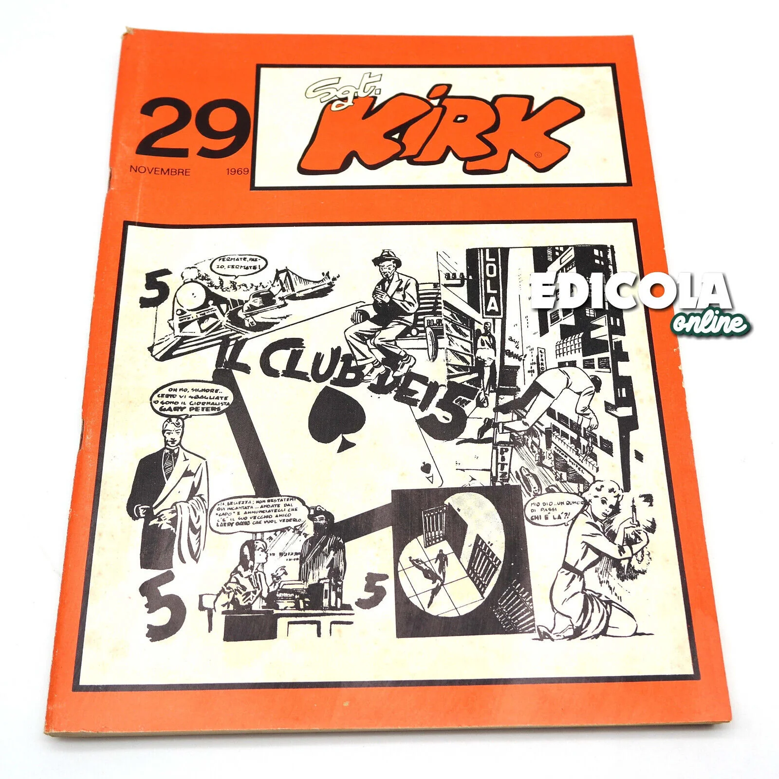 Lotto Fumetti Sgt. Sergente KIRK di HUGO PRATT Originale Vintage - Image 5