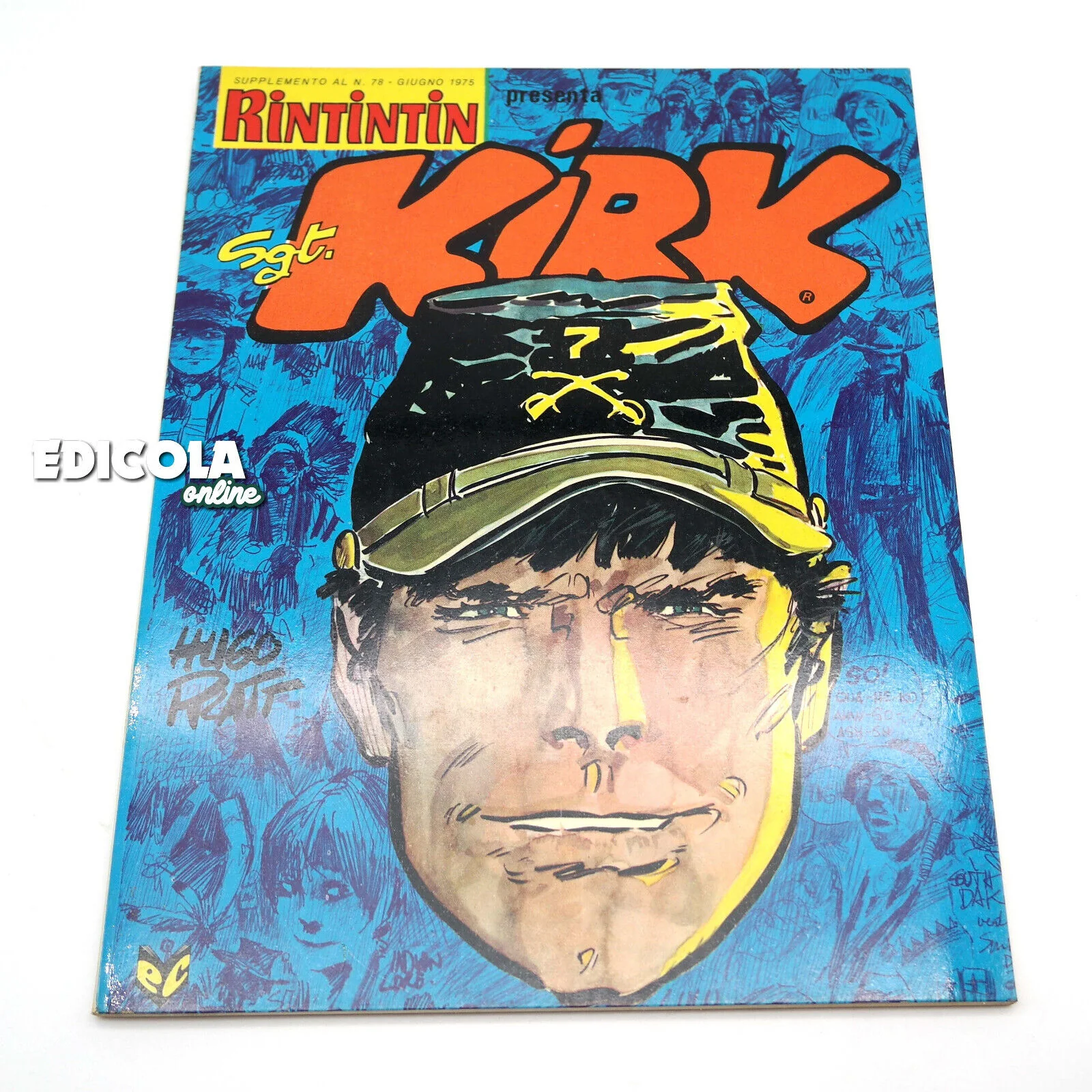 Lotto Fumetti Sgt. Sergente KIRK di HUGO PRATT Originale Vintage - Image 6