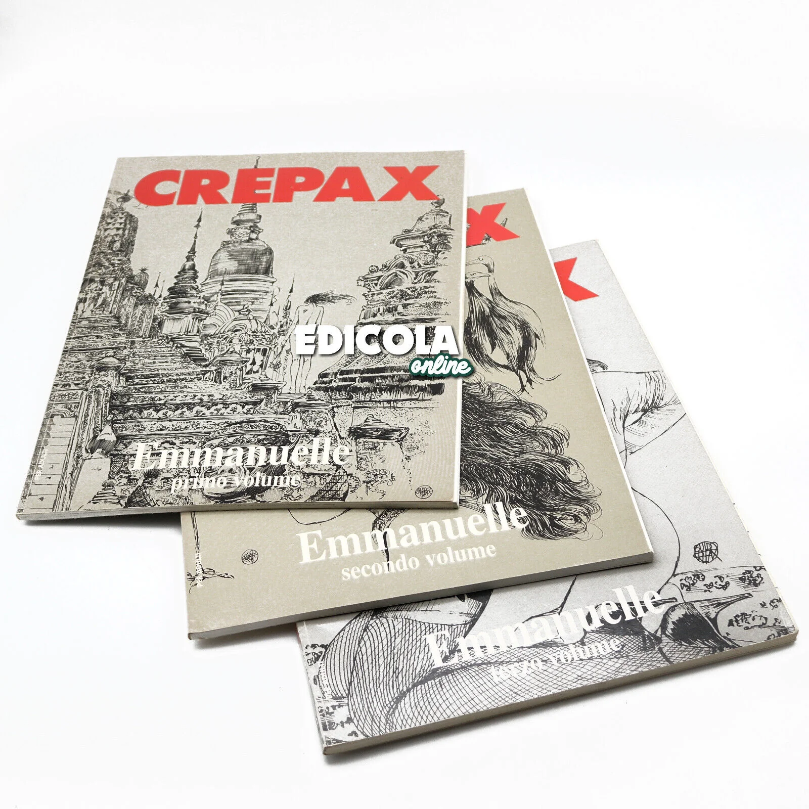 Lotto Fumetti per Adulti di Guido CREPAX Emmanuelle Justine L'Historie d'O - Image 4