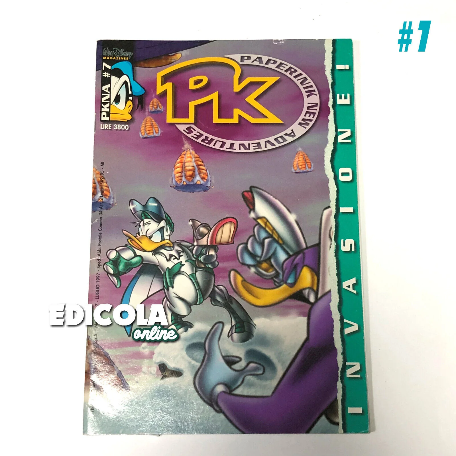 Lotto Fumetti PKNA Paperinik New Adventures Pikappa Completa PK Disney Zero 1 2 - Image 3