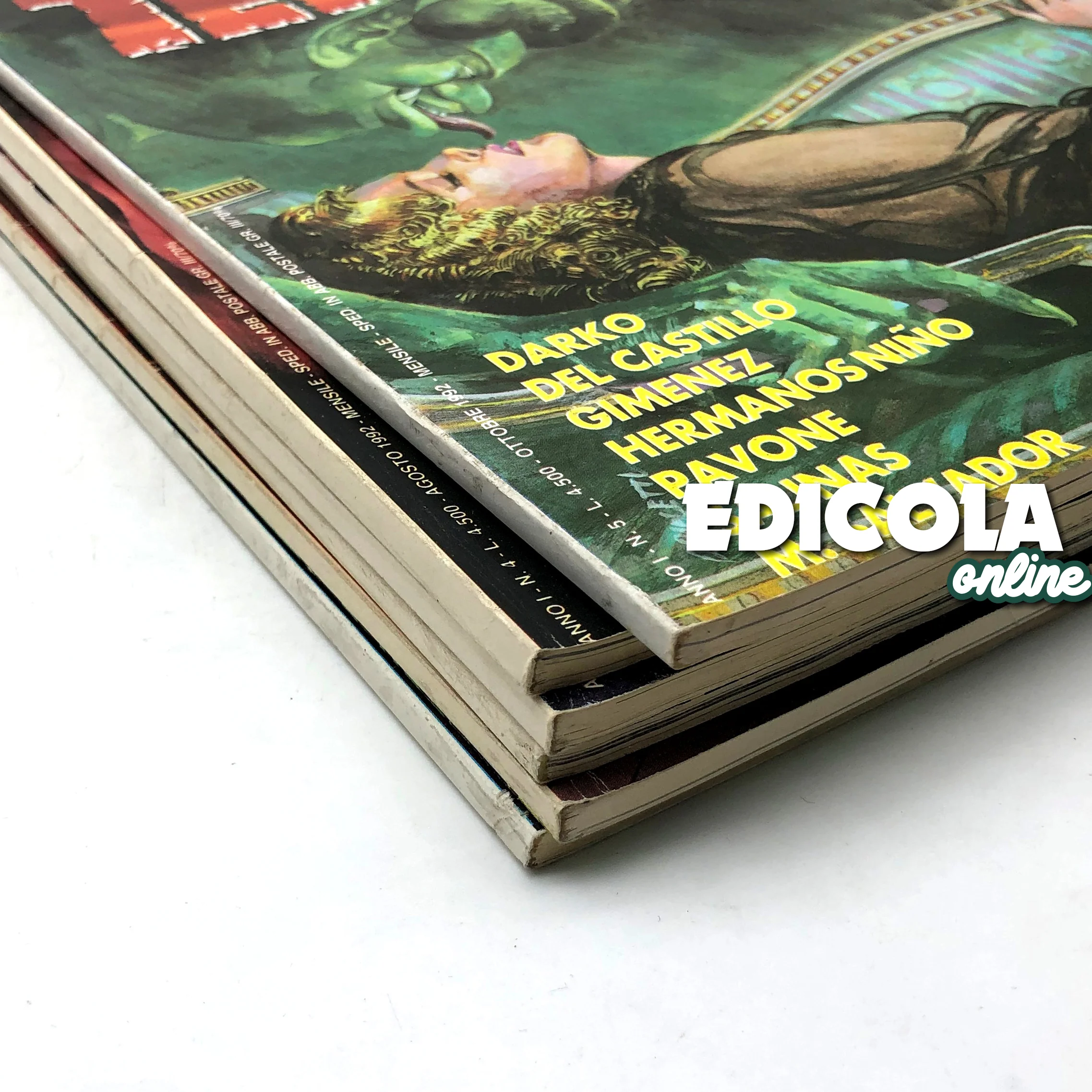 Lotto Fumetti TERRIFIK in italiano 1992 Raro Horror Noir Usati Prima Edizione Cenisio - Image 3