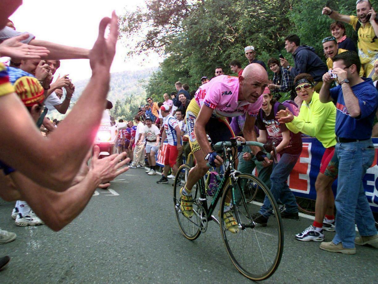 Maglia ROSA Ciclismo 82° Giro d' Italia 1999 Vintage Marco Pantani + Sportweek - Image 8