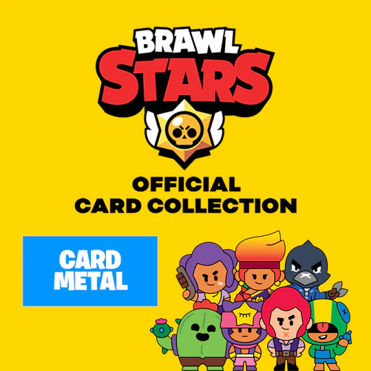 Bustina di BRAWL STARS Sigillata contiene 5 Carte Cards Official Collection - Serie 1 Gialla (2022) - Image 3