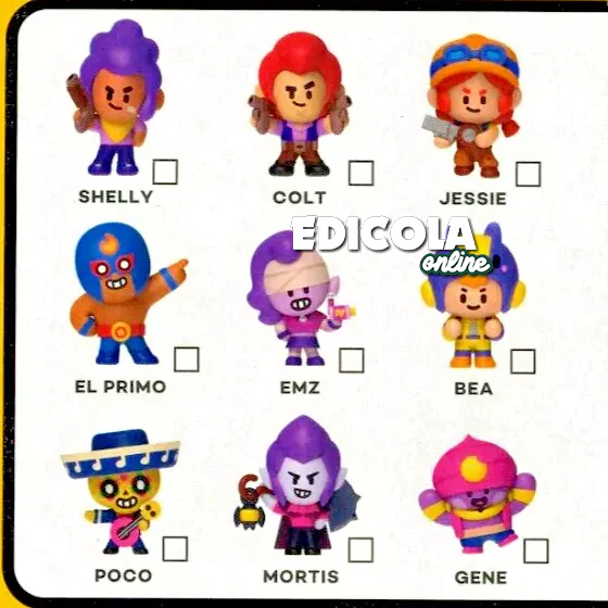 Personaggi BRAWL STARS mini Figures Serie 2 Action Figure 3D (2024) - Image 4