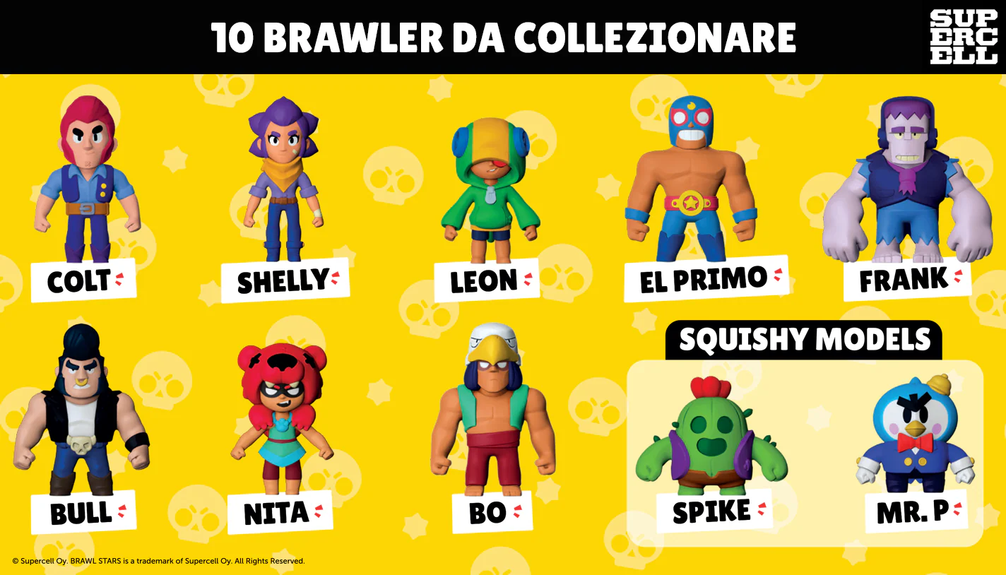 Personaggi BRAWL STARS - Monsterflex - Supercel 2025 - Image 3