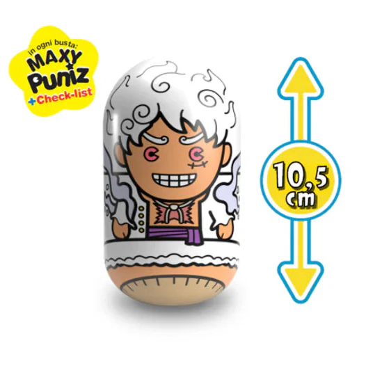 Personaggi One Piece PUNIZ SQUISKY Battle - Cicaboom 2025 - Image 9