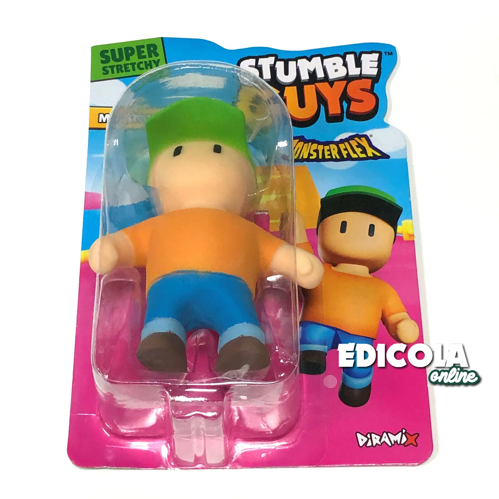 Personaggi STUMBLE GUYS Serie 1 2 Action Figure 3D Super Allungabili Monsterflex - Image 10