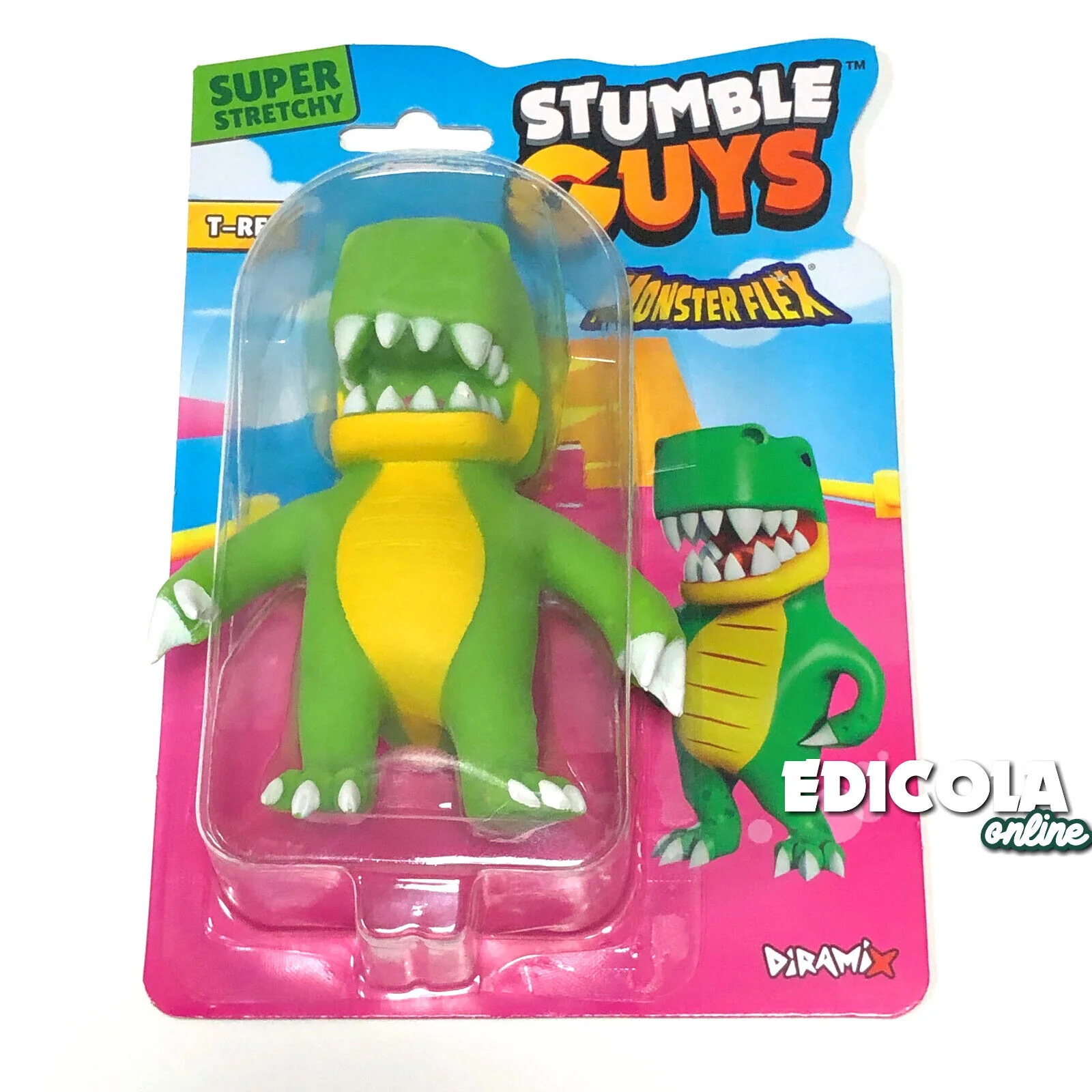 Personaggi STUMBLE GUYS Serie 1 2 Action Figure 3D Super Allungabili Monsterflex - Image 11