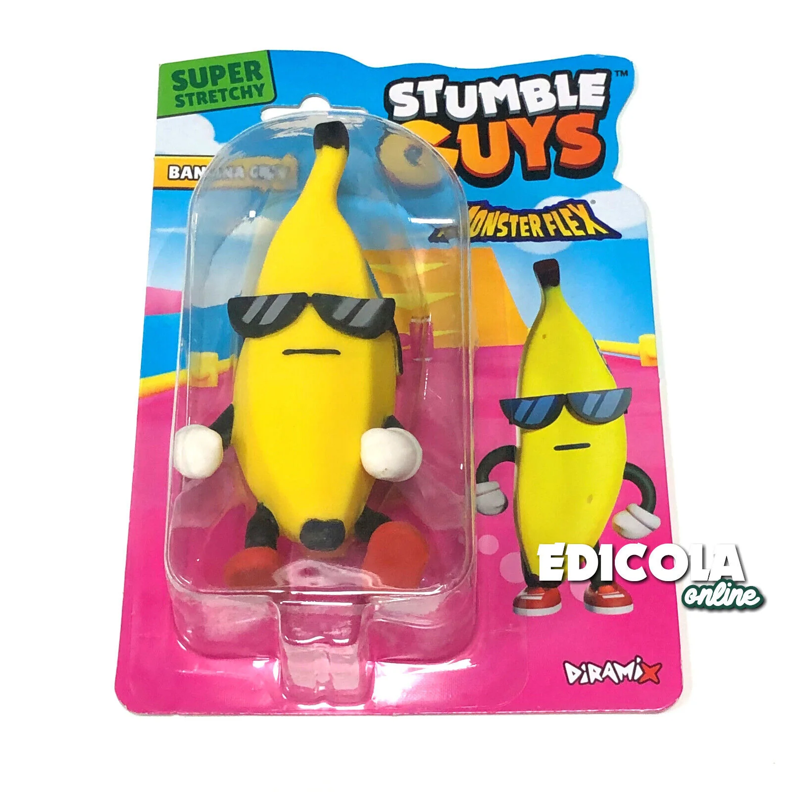 Personaggi STUMBLE GUYS Serie 1 2 Action Figure 3D Super Allungabili Monsterflex - Image 12