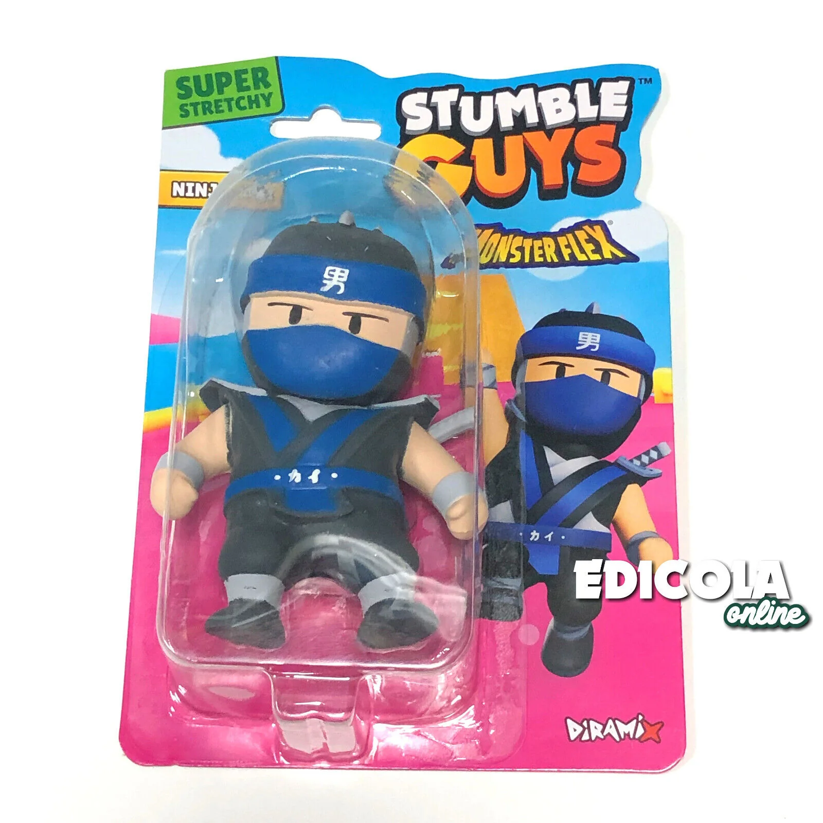 Personaggi STUMBLE GUYS Serie 1 2 Action Figure 3D Super Allungabili Monsterflex - Image 14