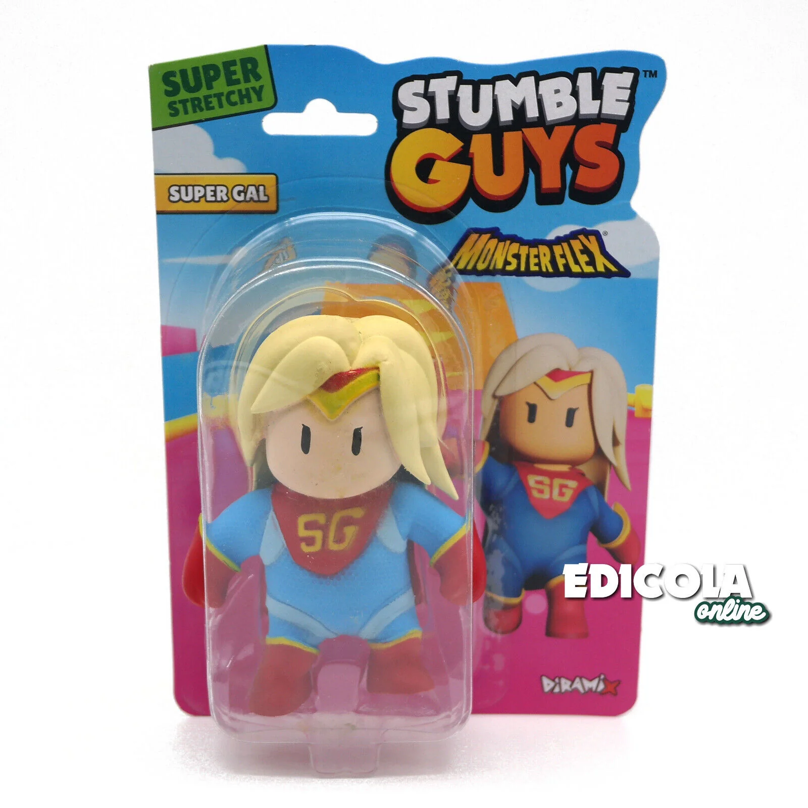 Personaggi STUMBLE GUYS Serie 1 2 Action Figure 3D Super Allungabili Monsterflex - Image 24
