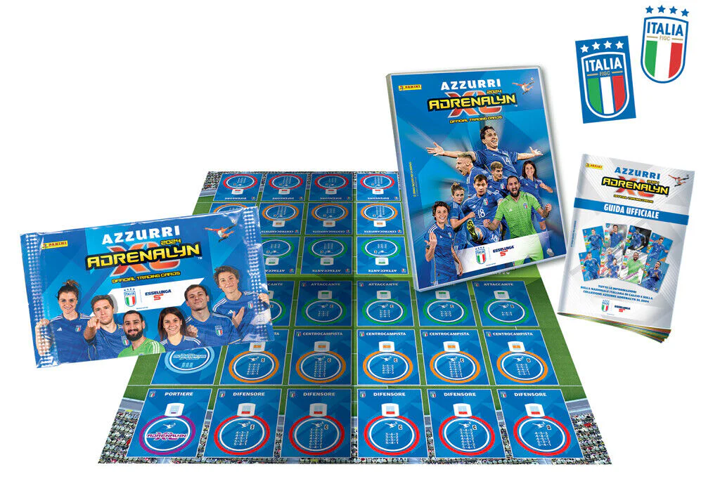 Raccoglitore e/o Bustine Adrenalyn XL AZZURRI Esselunga Calciatori Panini 2024 - Image 11