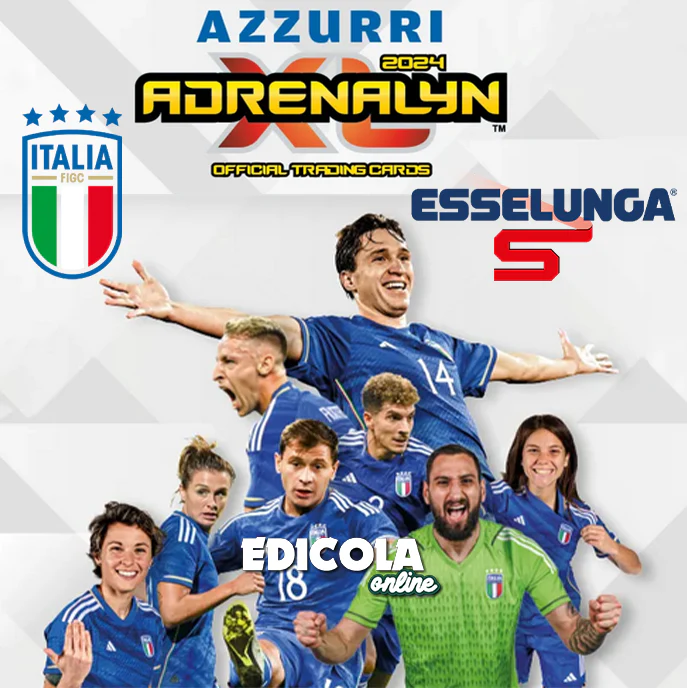 Raccoglitore e/o Bustine Adrenalyn XL AZZURRI Esselunga Calciatori Panini 2024 - Image 9