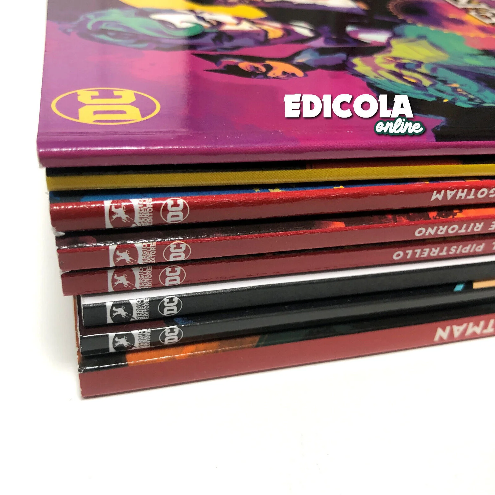 Saga Completa 8x Fumetti DYLAN DOG e BATMAN Numero 0 1 2 3 + Variant Cover Joker - Image 3