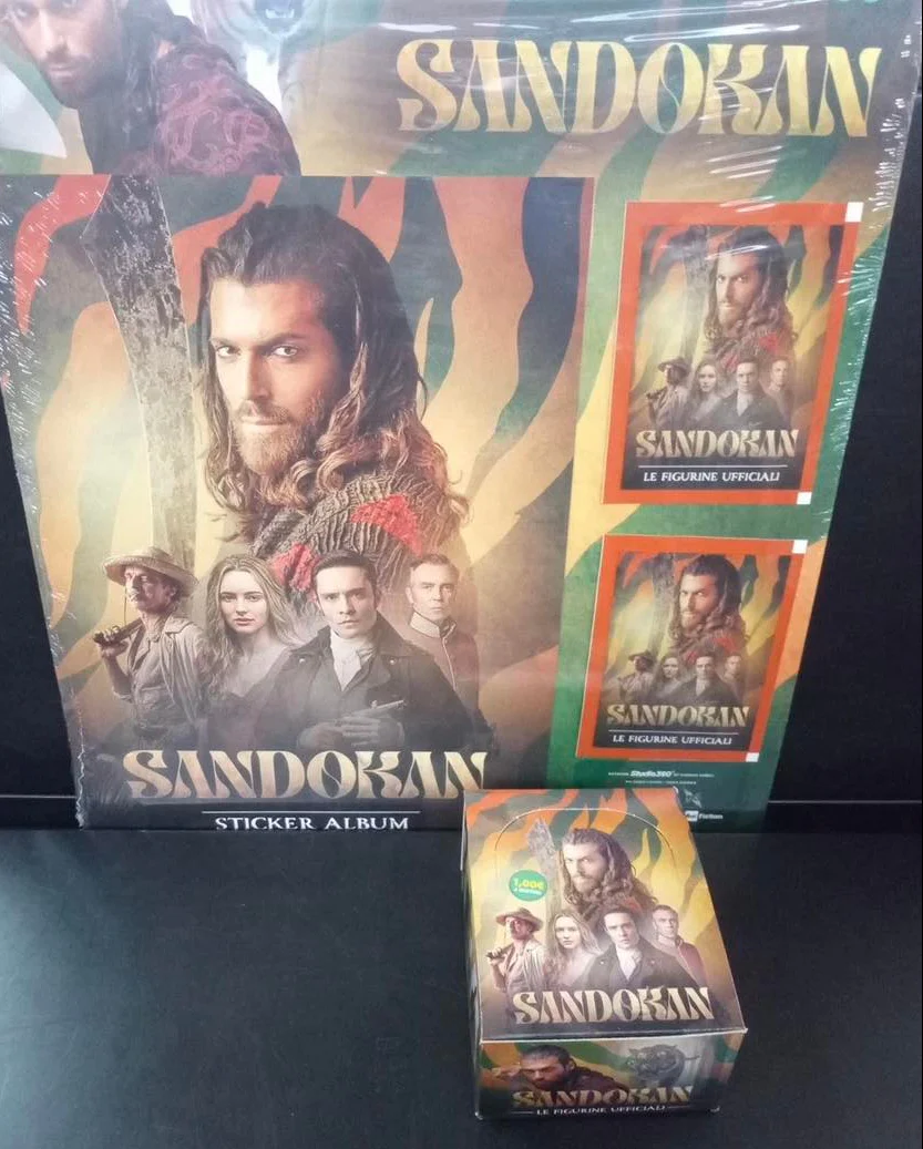 Set Album e/o Figurine di SANDOKAN - Can Yaman 2025 - Image 3
