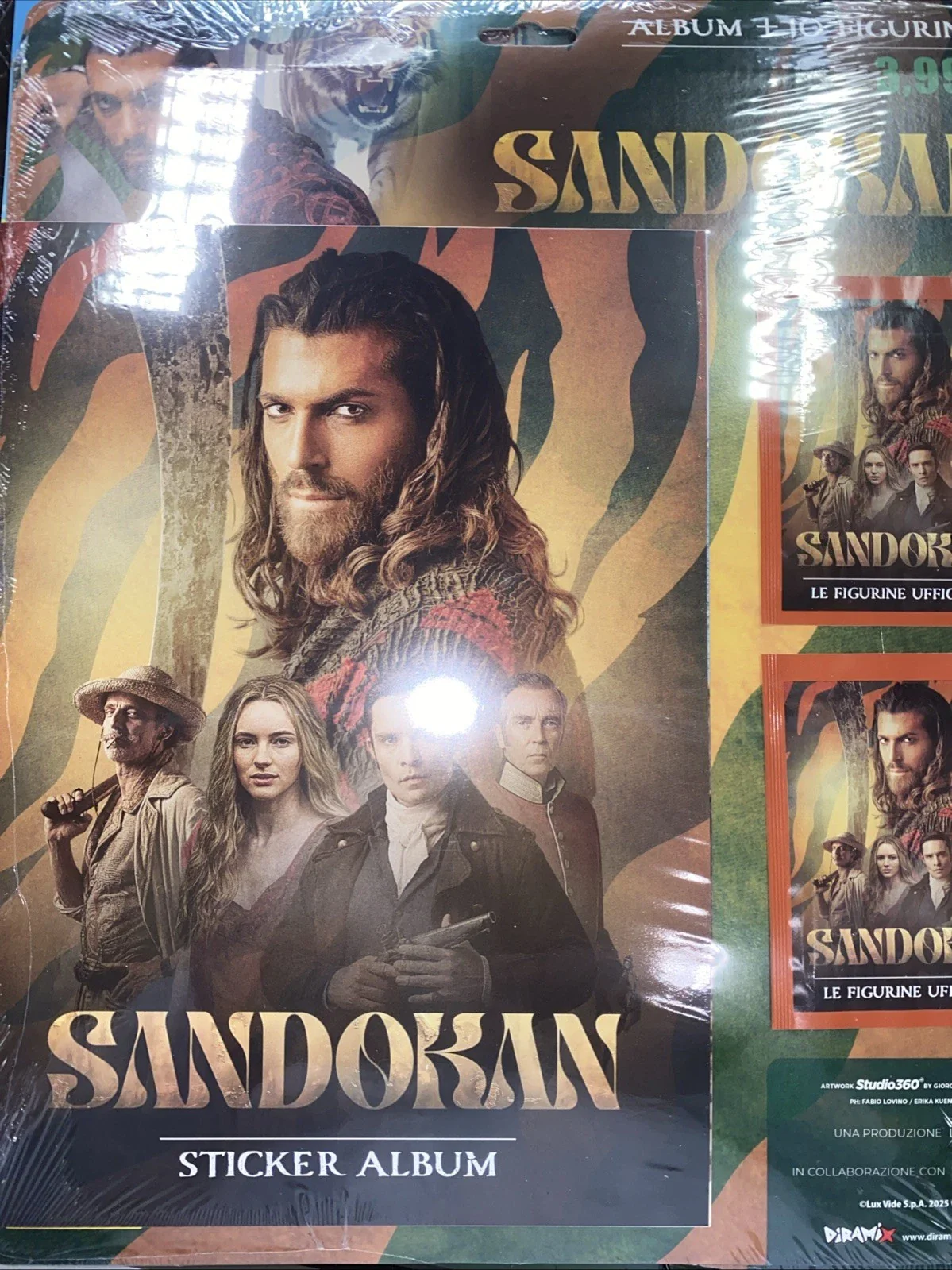 Set Album e/o Figurine di SANDOKAN - Can Yaman 2025 - Image 4